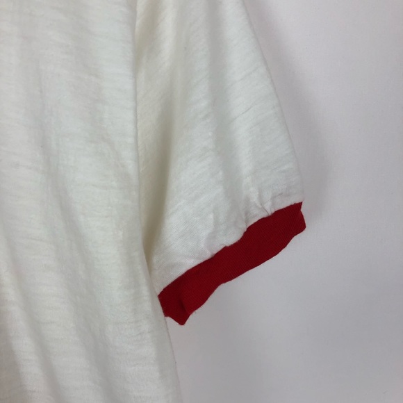 Vintage 70s Ringer t shirt - Picture 2 of 8